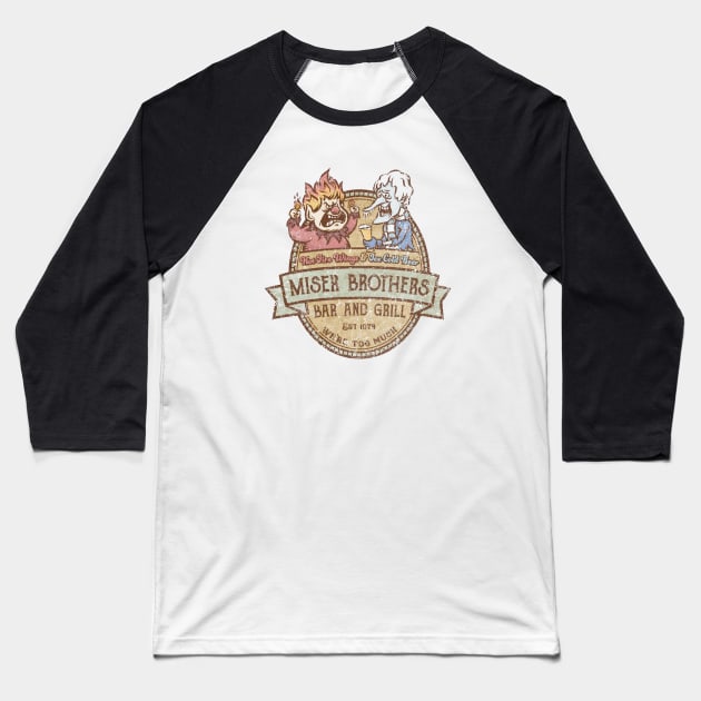 miser brothers Baseball T-Shirt by Sandieteecash